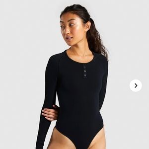 2/$20 Gym Shark Power Down Long sleeve body suit